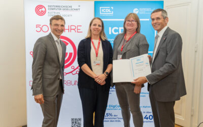 JHS erneut für ICDL-Prüfungen ausgezeichnet